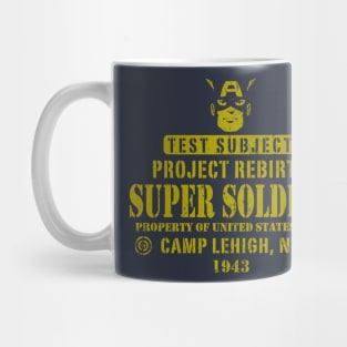 Test Subject Super Soldier Mug